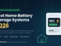Best Home Battery Storage